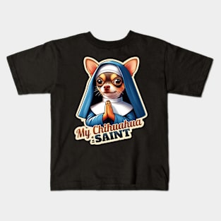 Chihuahua nun Kids T-Shirt